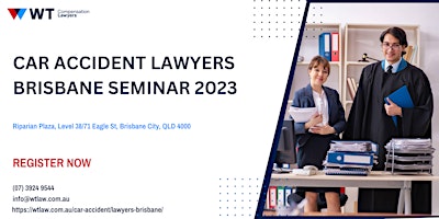 Imagen principal de Car Accident Lawyers Brisbane Seminar 2023