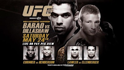 UFC 173 BARAO VS DILLASHAW Watch Party primary image