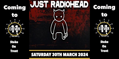 Image principale de Just Radiohead live Eleven Stoke