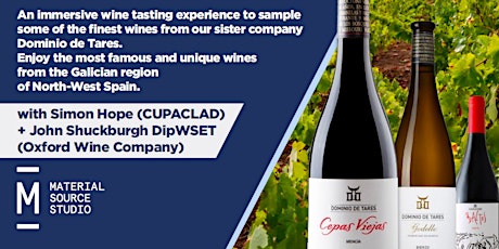 Slate and Sip, A Spanish wine tasting experience with CUPACLAD primary image