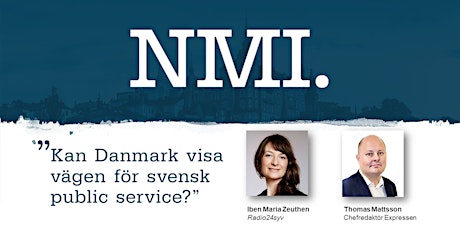 Kan Danmark visa vägen för svensk public service?  primärbild