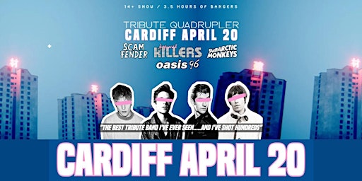 Immagine principale di The Killers Tribute Band - Cardiff Depot - April 20th 2024 