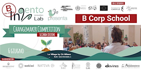 B Corp School - Changemaker Competition Invito GIUDICI