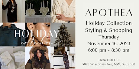 Apothea Holiday Collection Styling and Shopping Event!  primärbild