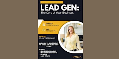 Lead Generation is the Core of Your Business primary image