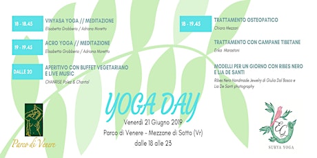 Immagine principale di Yoga Day - 21 Giugno 2019 