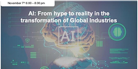 Imagem principal do evento AI: From hype to reality in the transformation of Global Industries