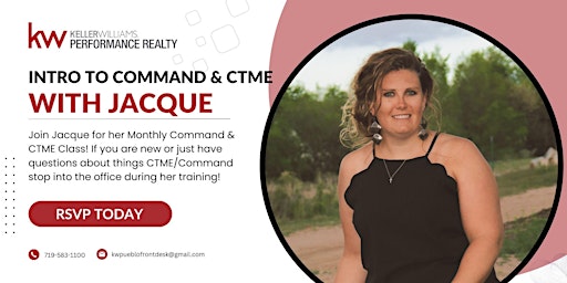 Primaire afbeelding van Intro to Command & CTME with Jacque