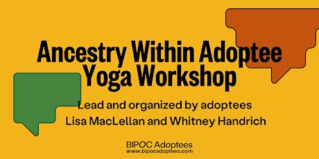 Ancestry Within Adoptee Yoga Workshop primary image