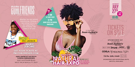 PBC Curlfriends Natural Hair Expo (7th Annual) #PBCC19 - South Florida primary image