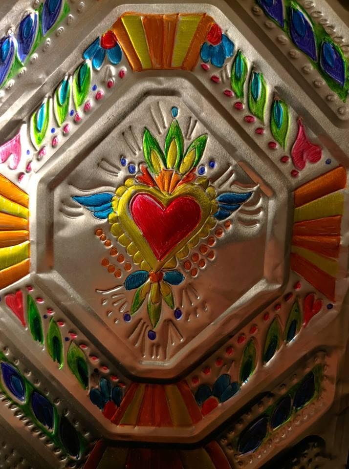 JUN29 Mexican Hojalata Tin inspired Art Party by Mesaros at VOMA