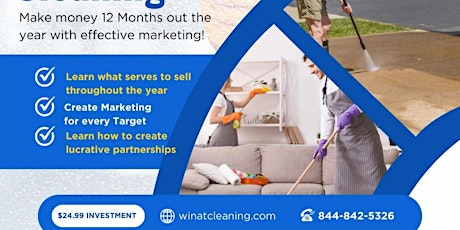 Imagen principal de Stay Busy Year-round in the Residential Cleaning Business
