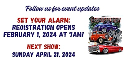 Imagen principal de 28th Annual Orange Plaza Rotary Car Show - 2024