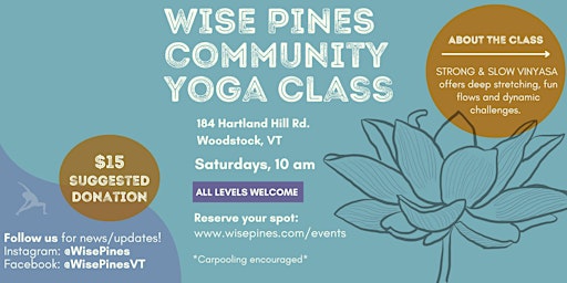Community Yoga- All Levels primary image
