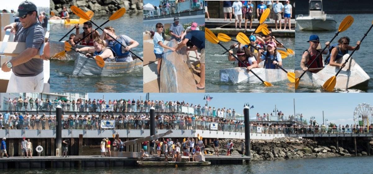 2019 HarborFest Cardboard Kayak Race