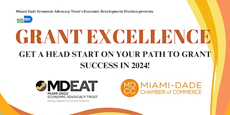 MDEAT Presents Grant Excellence--Online Event primary image