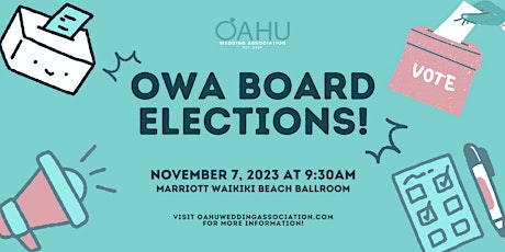 Hauptbild für OWA General Meeting & Elections