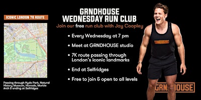 Imagem principal do evento Wednesday Run Club (GRNDHOUSE)