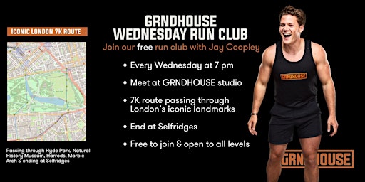 Image principale de Wednesday Run Club (GRNDHOUSE)