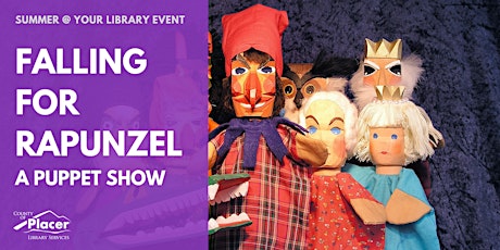 Falling for Rapunzel: A Puppet Show at Tahoe City Library primary image