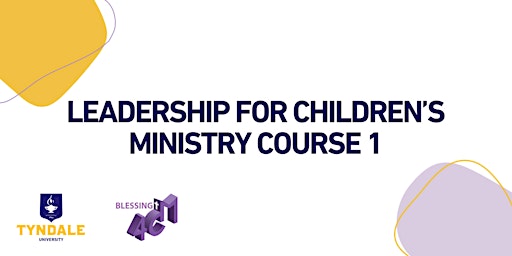 Hauptbild für Children's Ministry Course 1