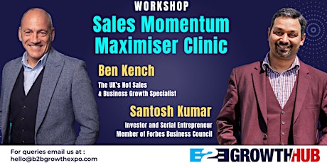 Sales Momentum Maximiser Clinic Boot Camp