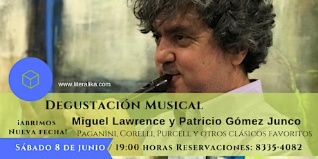 Imagen principal de Degustación musical I Miguel Lawrence y Patricio Gómez Junco
