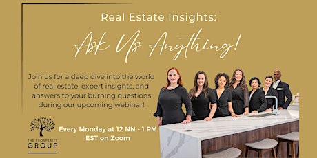 Real Estate Insights: Ask Us Anything with Our Expert Agents