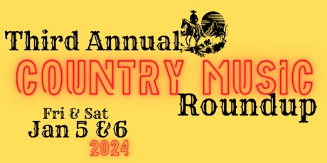 3rd Annual Country Music Roundup primary image
