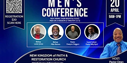 Immagine principale di Men Taking Their Rightful Place Conference 