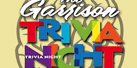 Trivia Wednesdays at The Garrison primary image