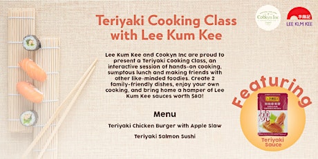 Japanese Cooking Class with Lee Kum Kee primary image