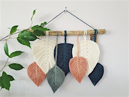 Macramé Leaf Wall Hanging Workshop primary image