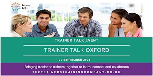 Imagem principal do evento Trainer Talk Local Oxford