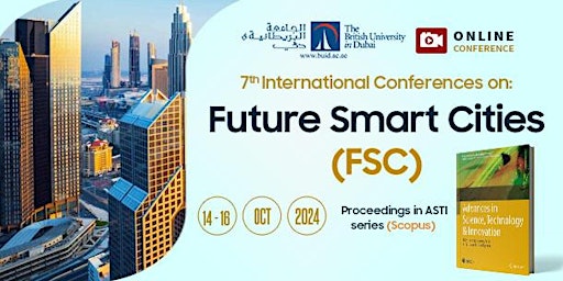 Future Smart Cities (FSC) – 7th Edition primary image