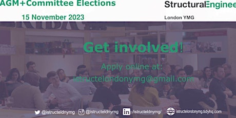 IStructE LYMG Annual General Meeting & Committee Elections 2023 primary image