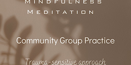 Trauma-Sensitive Mindfulness Meditation Sangha primary image