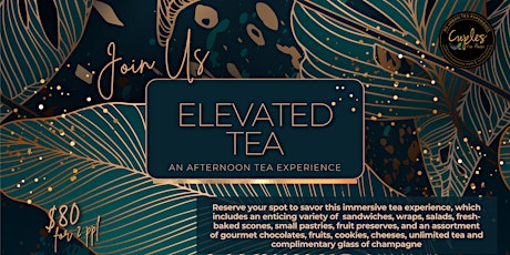 ELEVATED TEA (For 2)