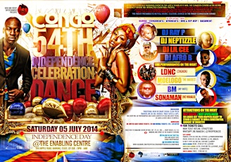 THE OFFICIAL CONGO 54TH INDEPENDENCE CELEBRATION HOSTED BY EDDIE KADI primary image