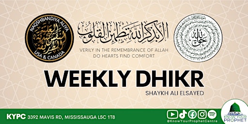 Primaire afbeelding van Naqshbandi Weekly Dhikr and Sohbah