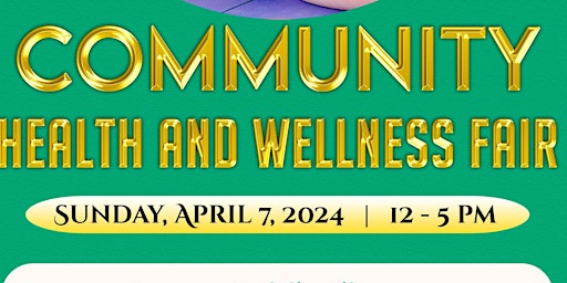 Primaire afbeelding van Community Health and Wellness Fair