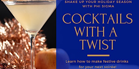 Imagen principal de Holiday Cocktail Creations With a Twist