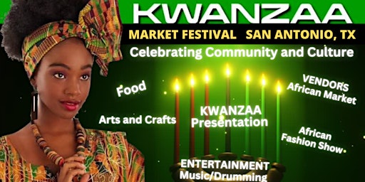 Image principale de 14th KWANZAA MARKET FESTIVAL  2023: Celebrating Community and Culture