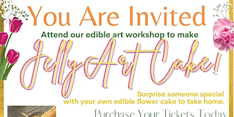 Jelly Art Cake Fundraiser & Workshop!