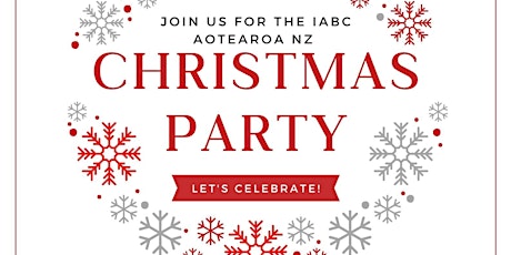 Imagen principal de IABC Aotearoa Christmas Party