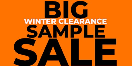 Imagen principal de BIG WINTER CLEARANCE SAMPLE SALE