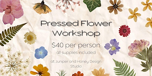 Imagen principal de Pressed Flower Frame Workshop