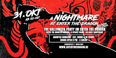 Hauptbild für A Nightmare at Enter the Dragon - Halloween Night Special  - Hiphop & RnB