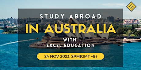 Image principale de Studying Abroad in Australia With Excel Education! (November)