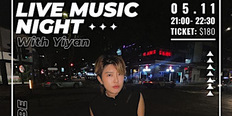 5 Nov Sunday Yi Yan Live Music Night at The Cloakroom primary image